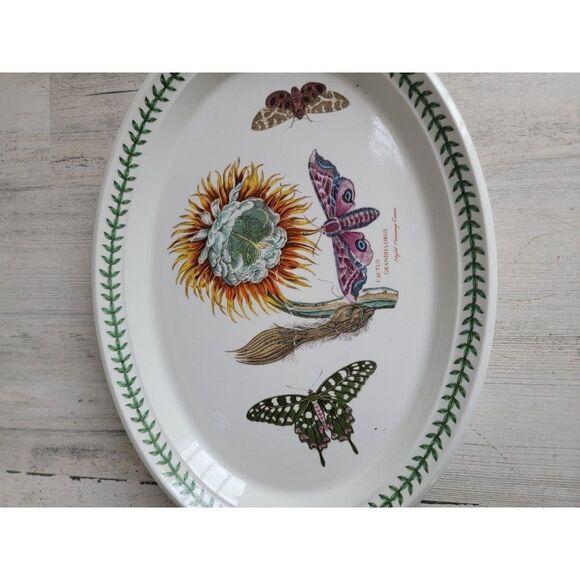 Botanic Gardens Night Flowering Cereus serving dish Portmeirion - Picture 2 of 8